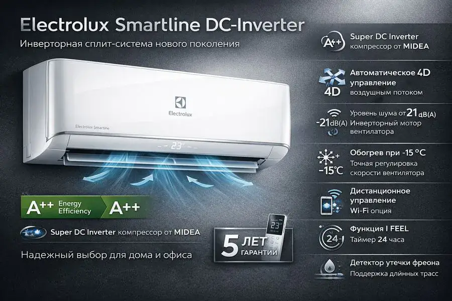 Кондиционер Electrolux Smartline